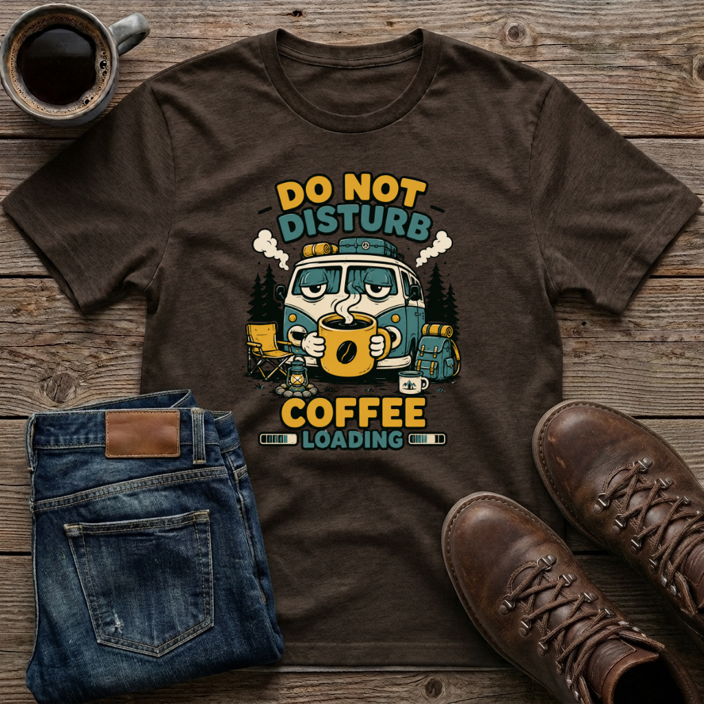 Do Not Distrurb Coffee Loading T-Shirt