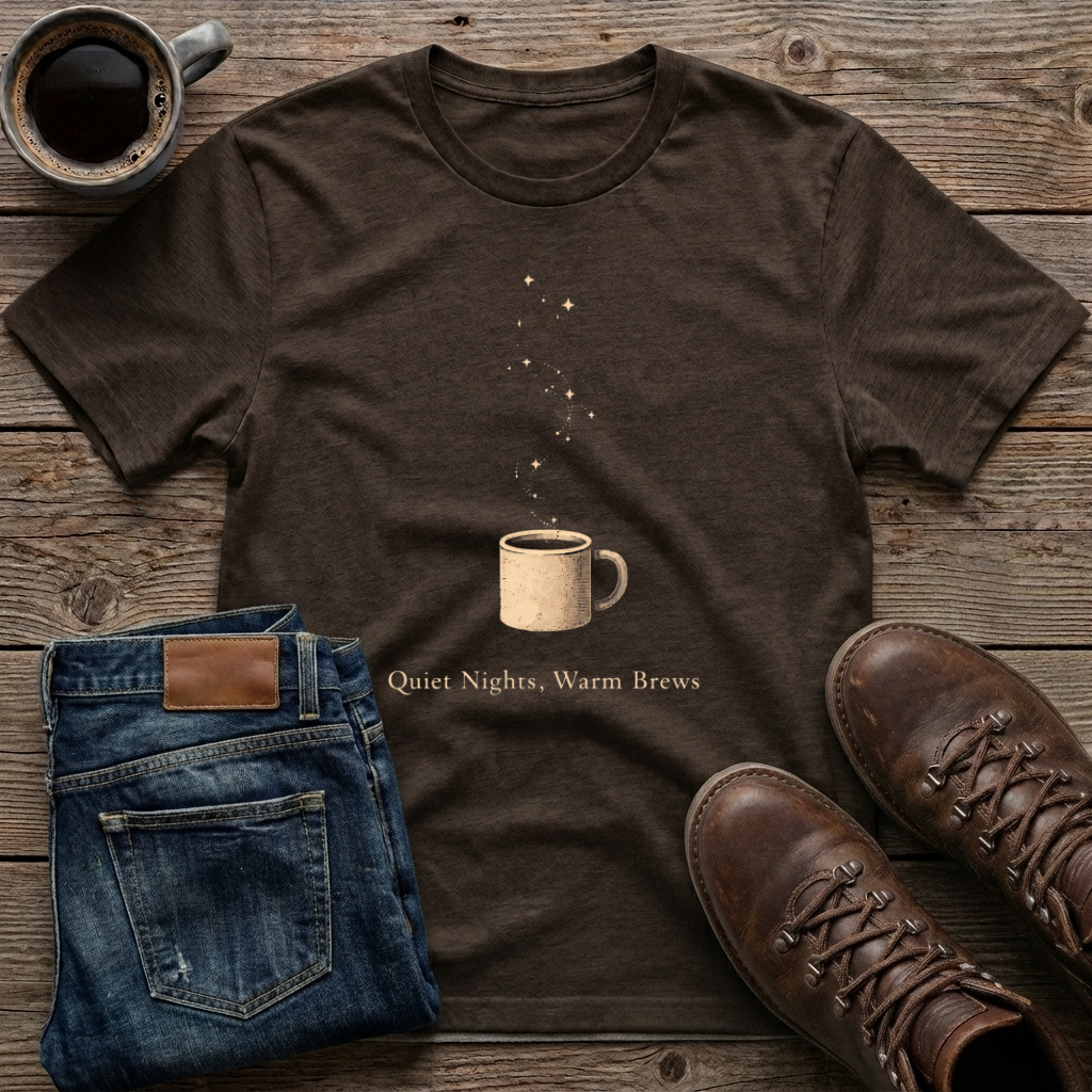Quiet Nights Warm Brews T-Shirt