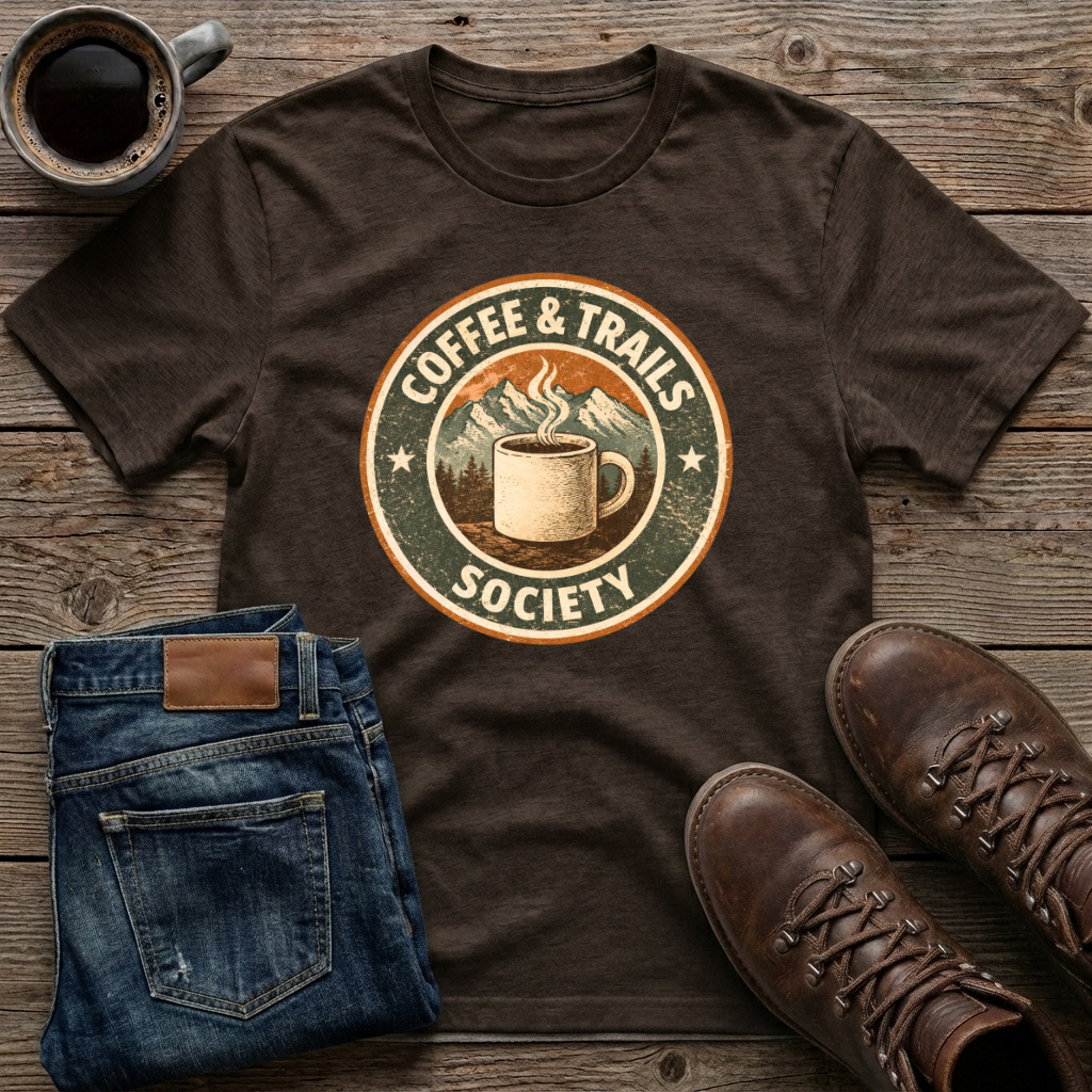 Coffee & Trails Society T-Shirt