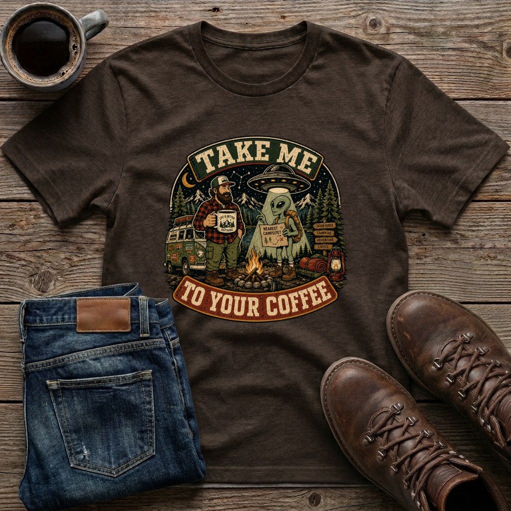 Take Me To Your Coffee T-Shirt