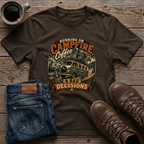 Running On Campfire Coffee & Bad Decisions T-Shirt