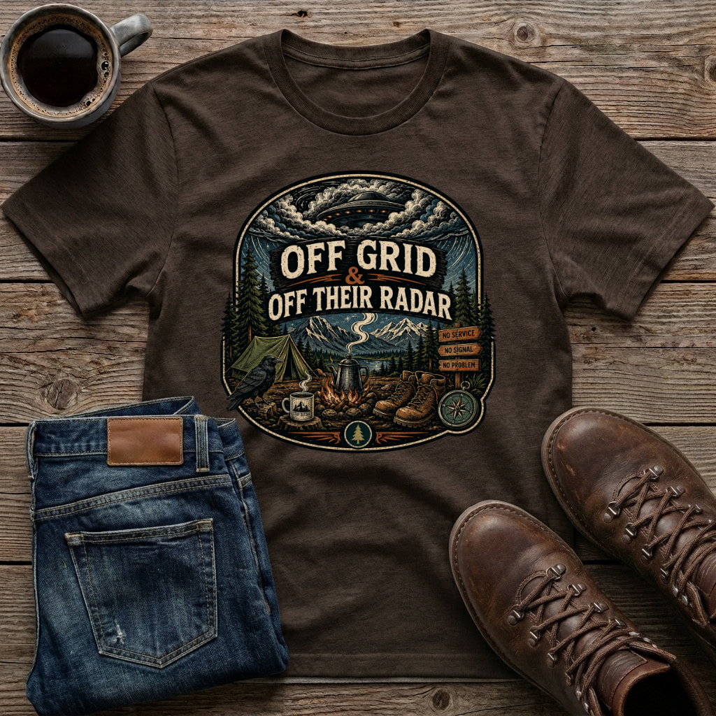 Off Grid & Off Their Radar T-Shirt