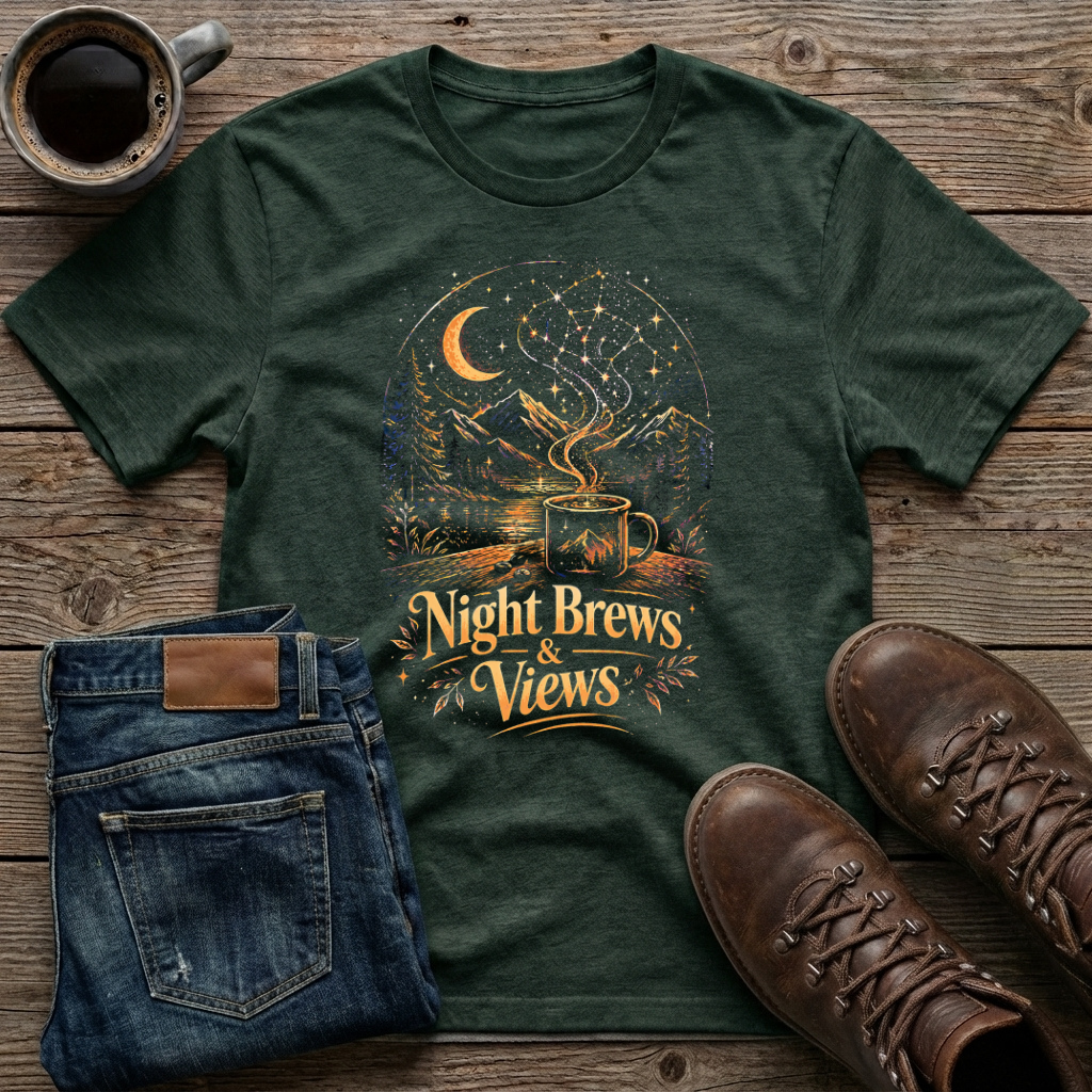 Night Brews & Views T-Shirt