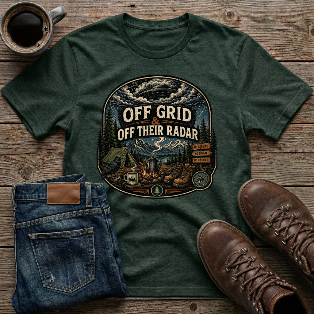 Off Grid & Off Their Radar T-Shirt