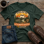 Fueled by Campfires & Caffeine T-Shirt