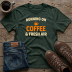Running on Coffee & Fresh Air T-Shirt