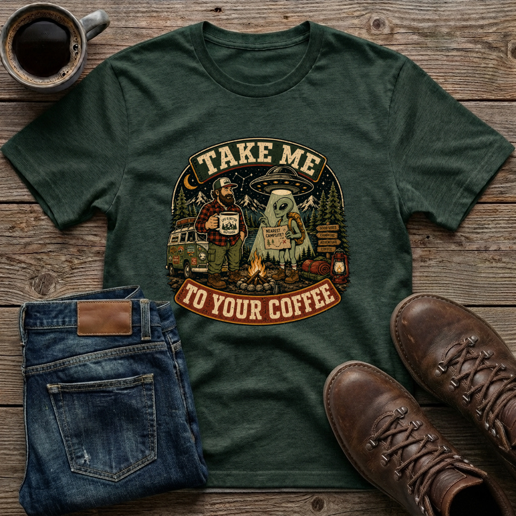 Take Me To Your Coffee T-Shirt