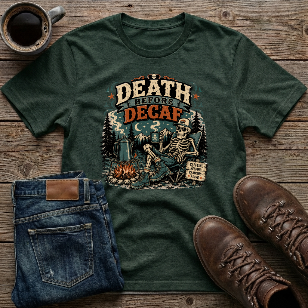 Death Before Decaf T-Shirt