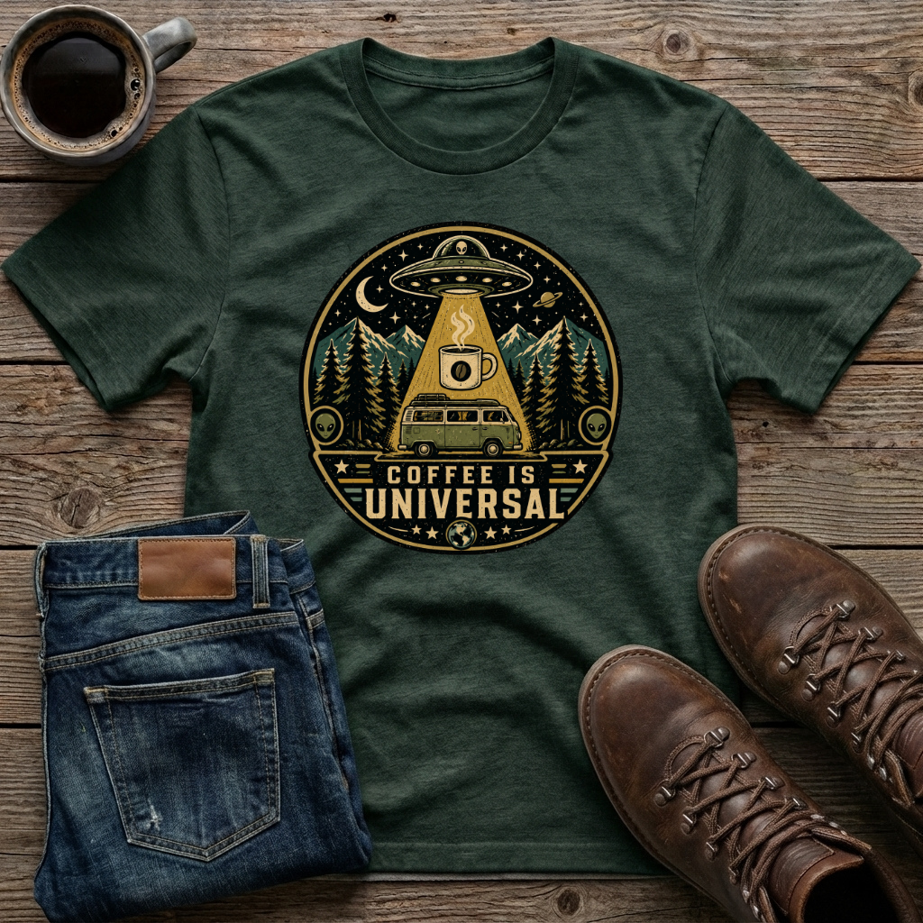 Coffee Is Universal T-Shirt
