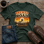 Brewed For The Road Miles & Mornings 2 T-Shirt