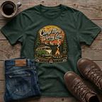 Camp More Worry Less Live Outside Stay Wild T-Shirt