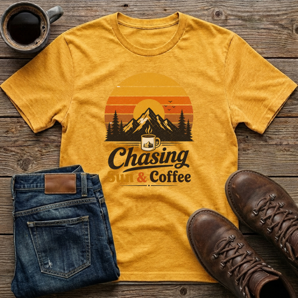 Chasing Sun & Coffee T-Shirt