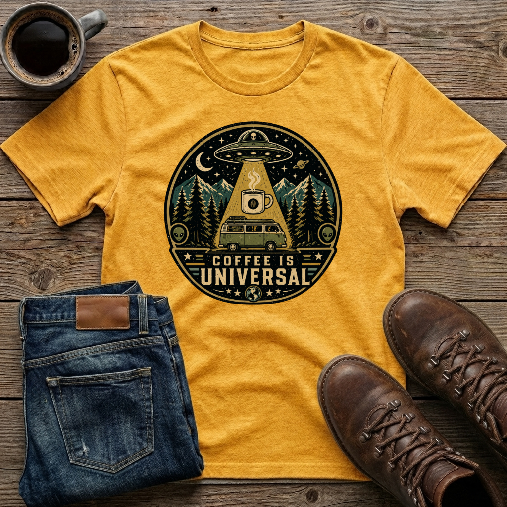Coffee Is Universal T-Shirt