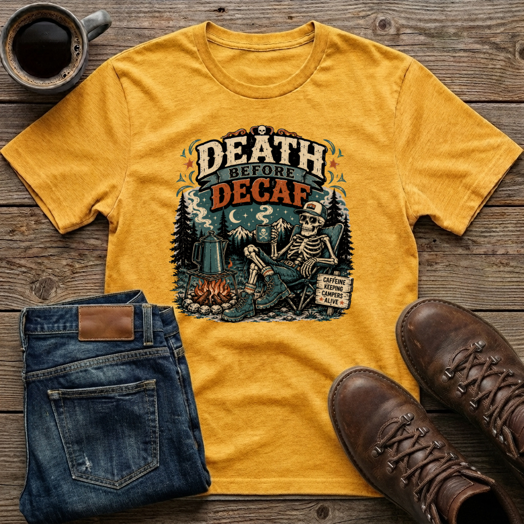 Death Before Decaf T-Shirt