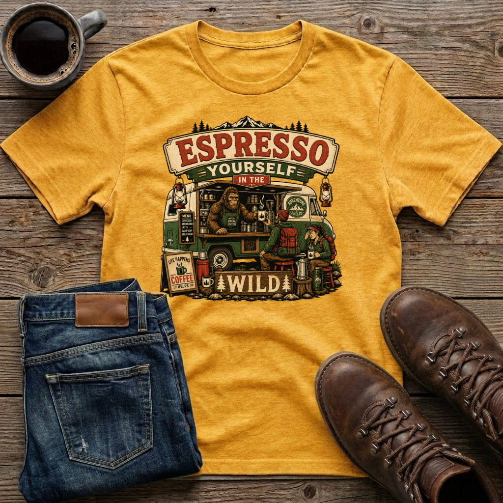 Espresso Yourself In The Wild T-Shirt