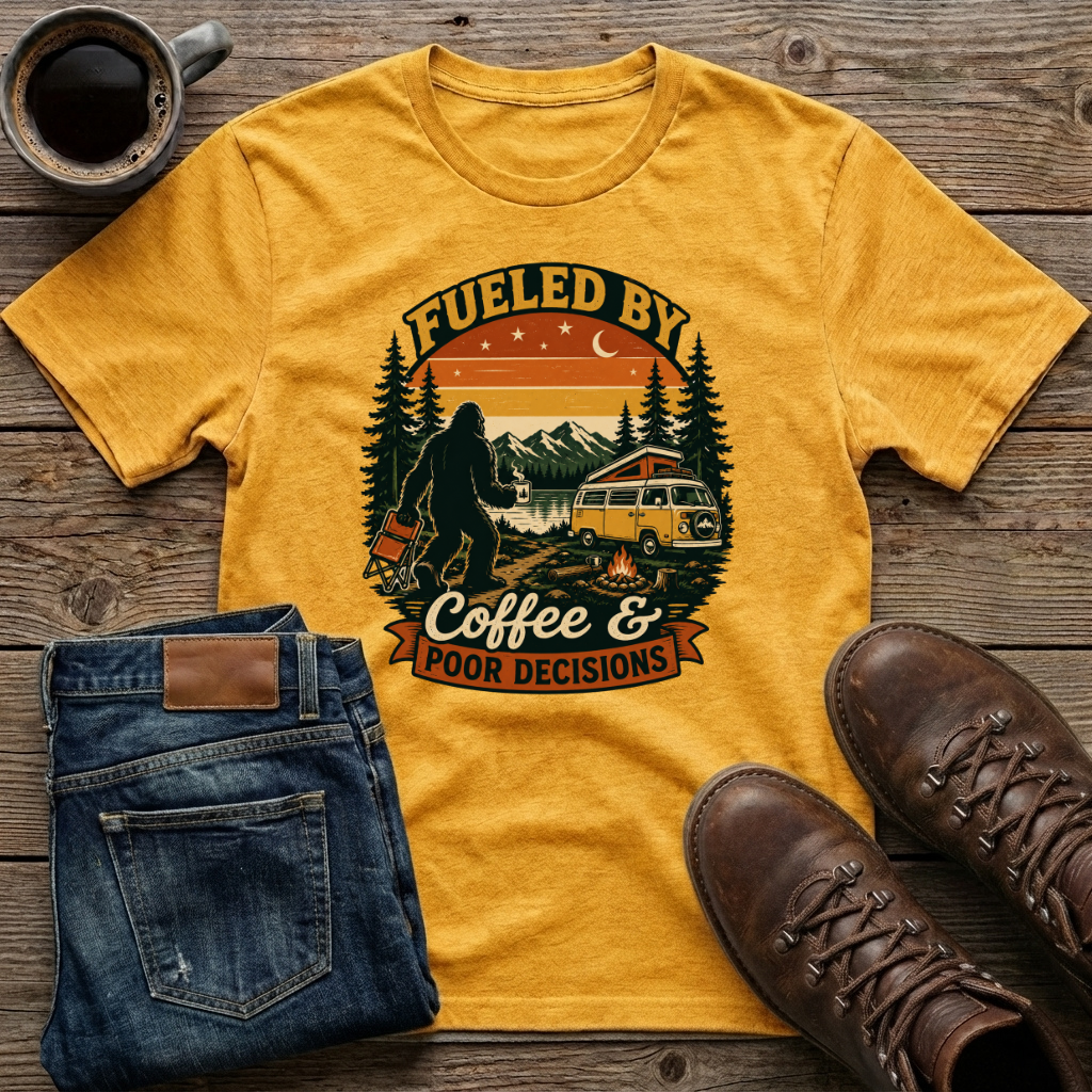 Fueled by Coffee & Poor Decisions T-Shirt