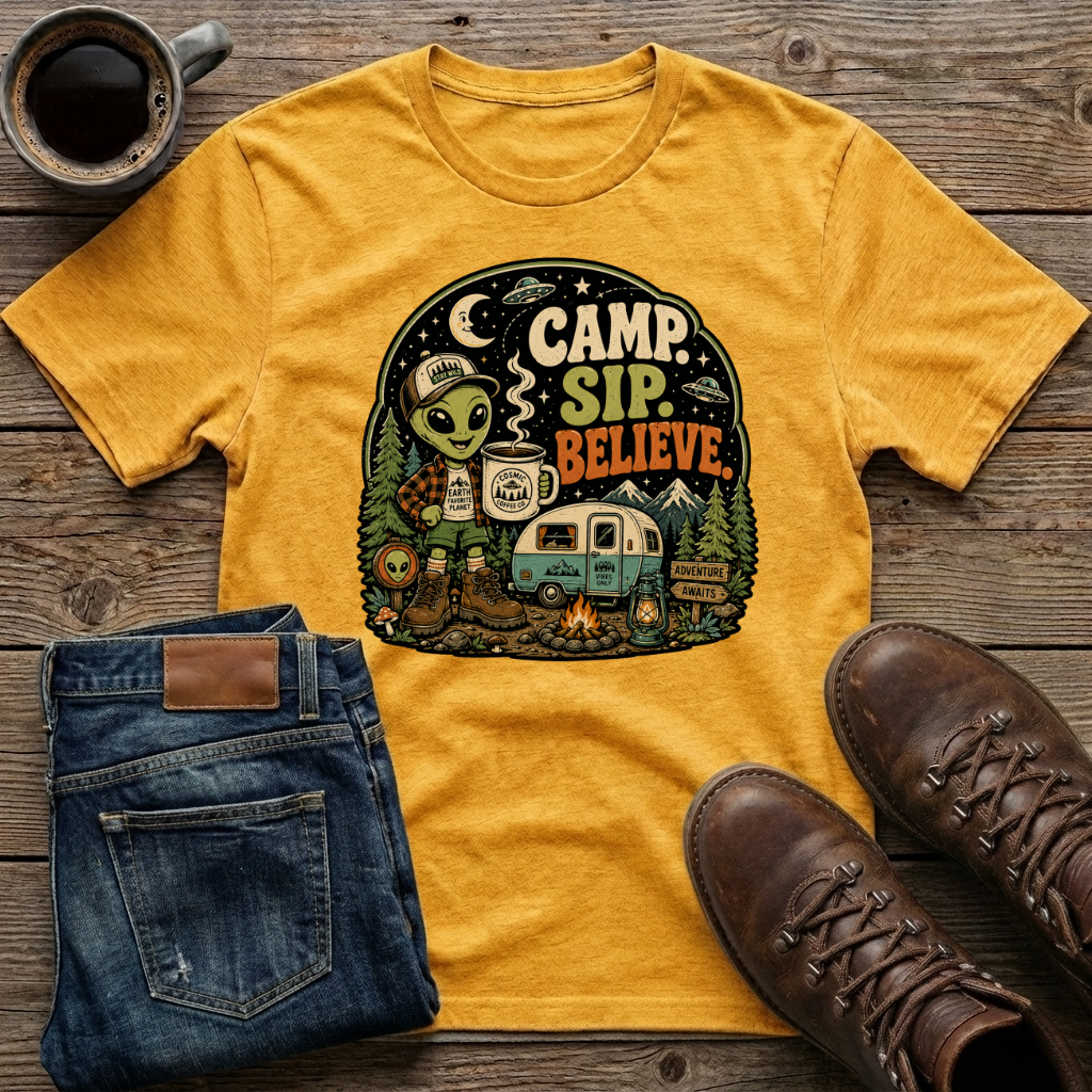 Camp Sip Believe T-Shirt