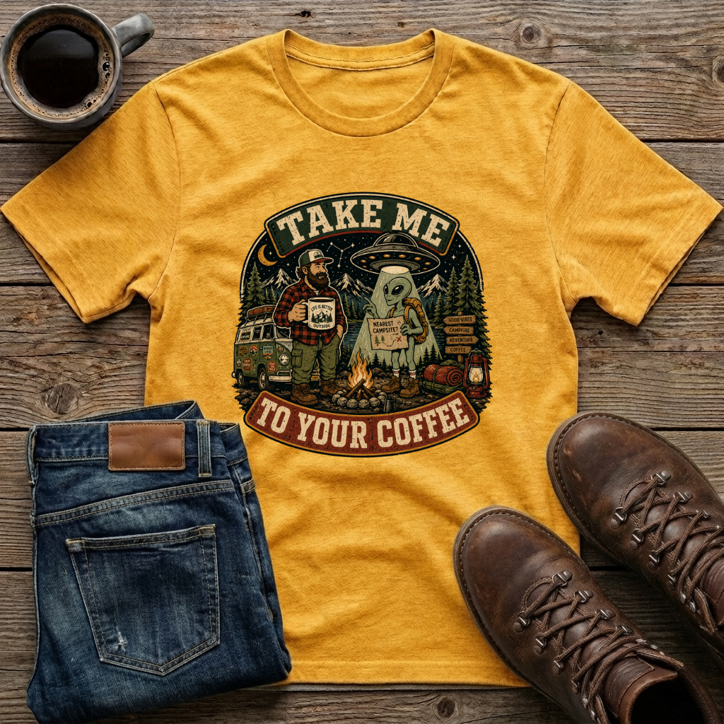Take Me To Your Coffee T-Shirt