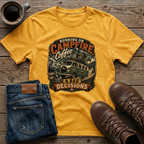 Running On Campfire Coffee & Bad Decisions T-Shirt