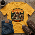 Morning Person Absolutely Not Talk After Camp Coffee T-Shirt