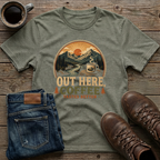 Out Here Coffee Tastes Better T-Shirt