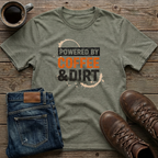 Powered by Coffee & Dirt T-Shirt