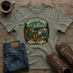 Adventure Begins After Coffee T-Shirt