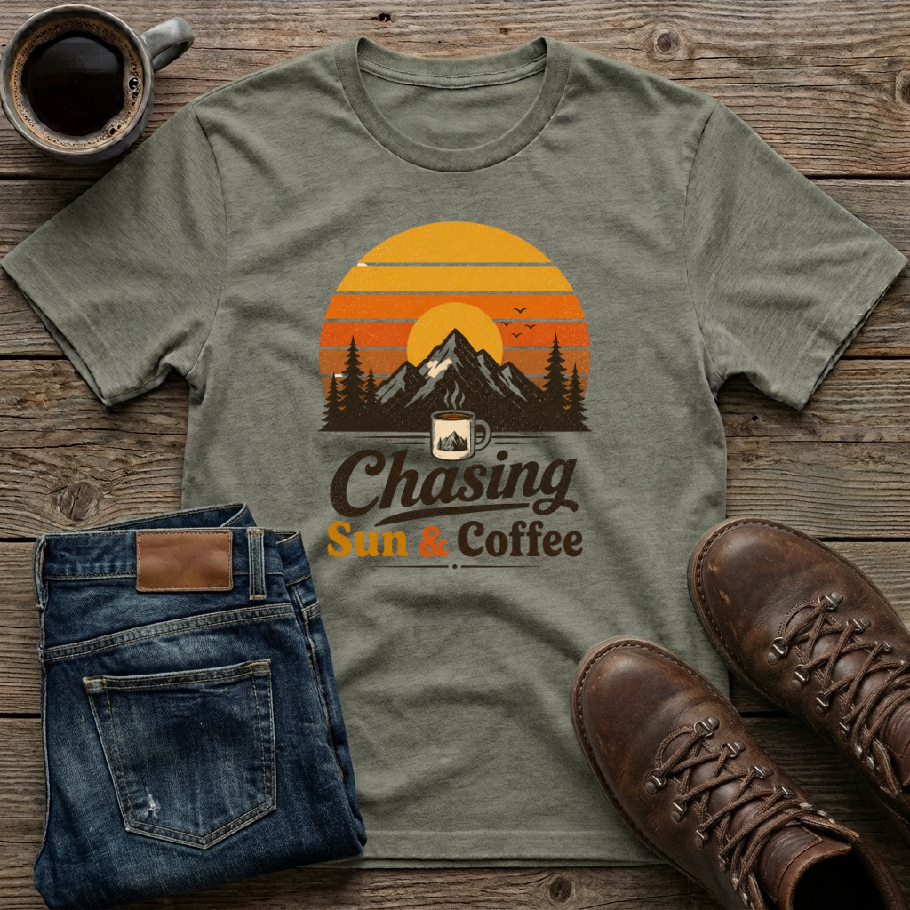 Chasing Sun & Coffee T-Shirt