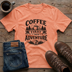 Coffee First Then Adventure T-Shirt