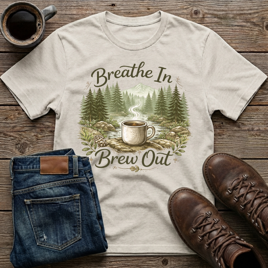 Breathe In Brew Out T-Shirt