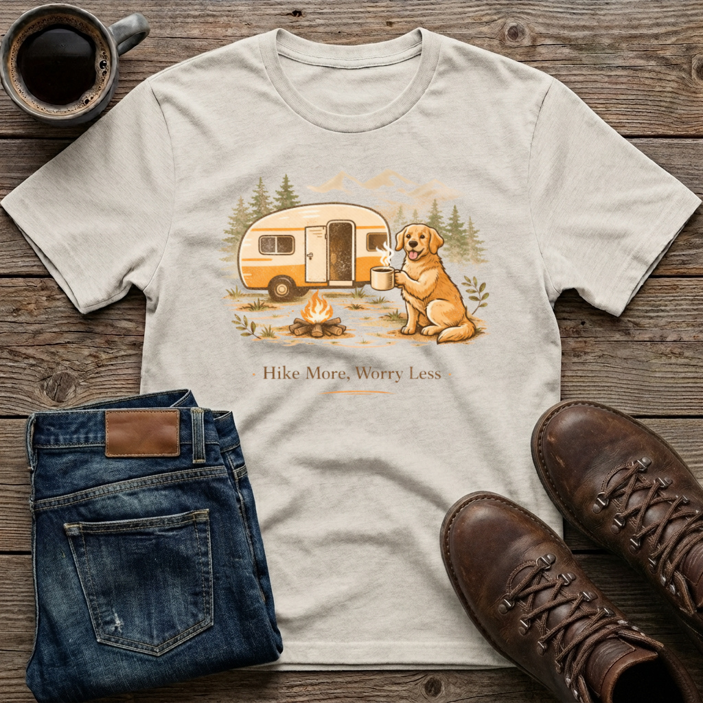 Hike More Worry Less T-Shirt