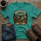 Adventure Begins After Coffee T-Shirt