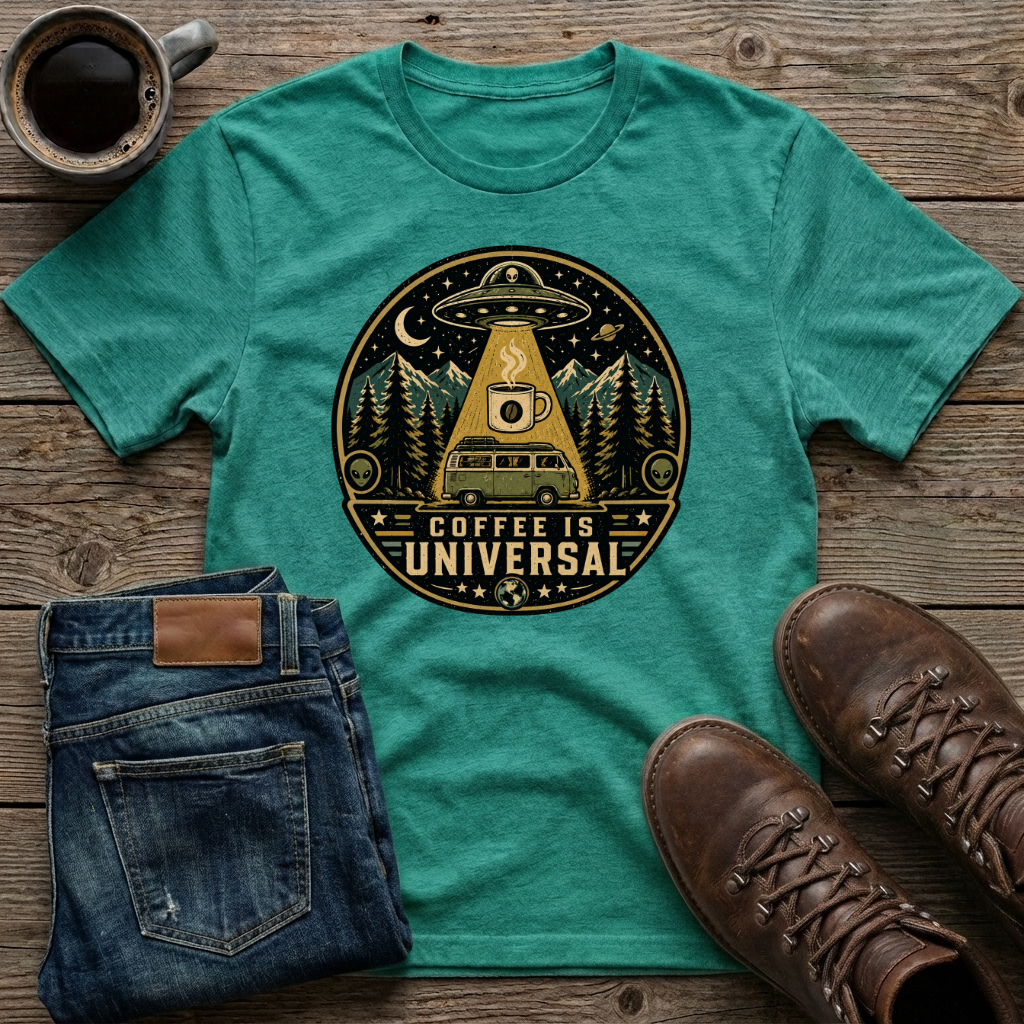Coffee Is Universal T-Shirt