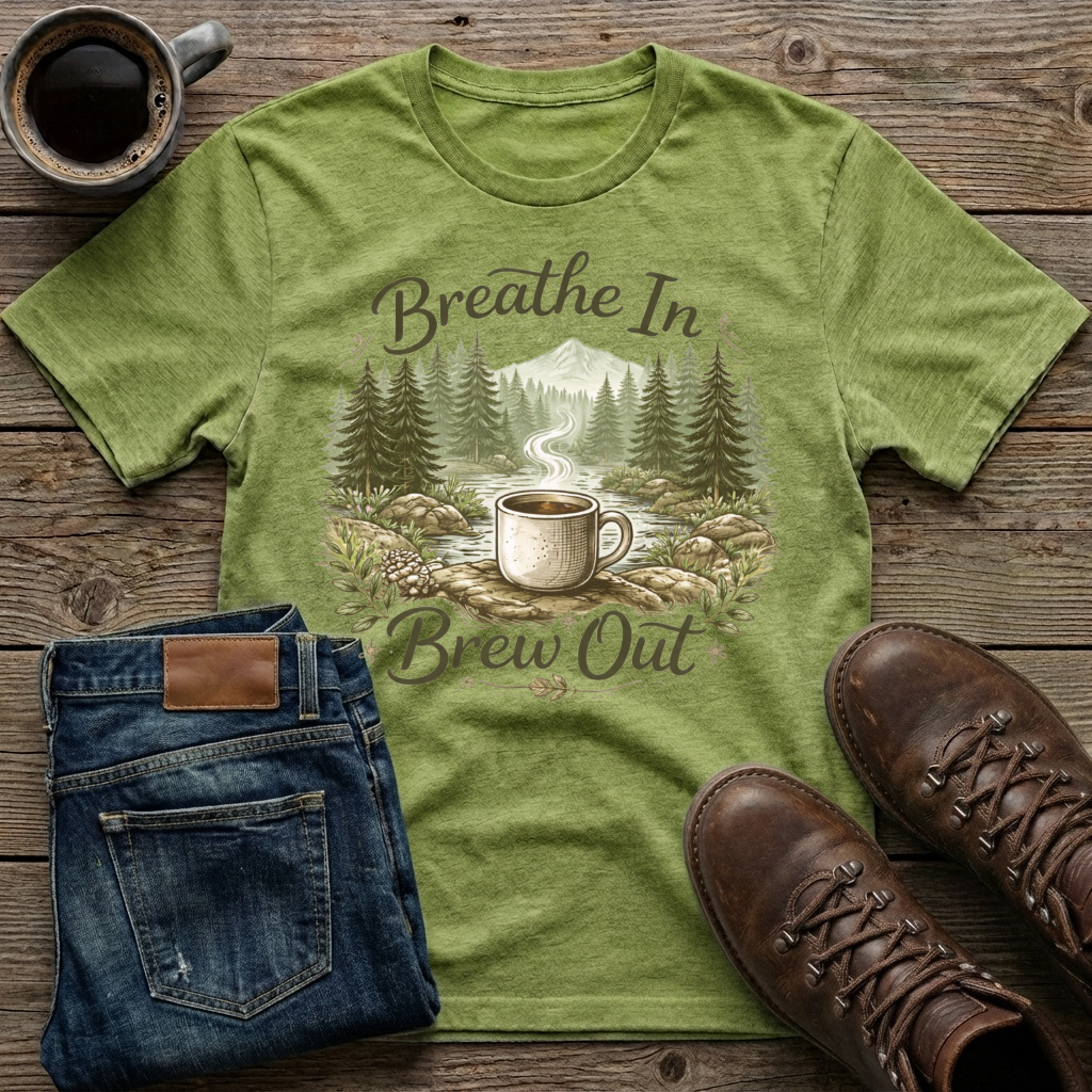 Breathe In Brew Out T-Shirt