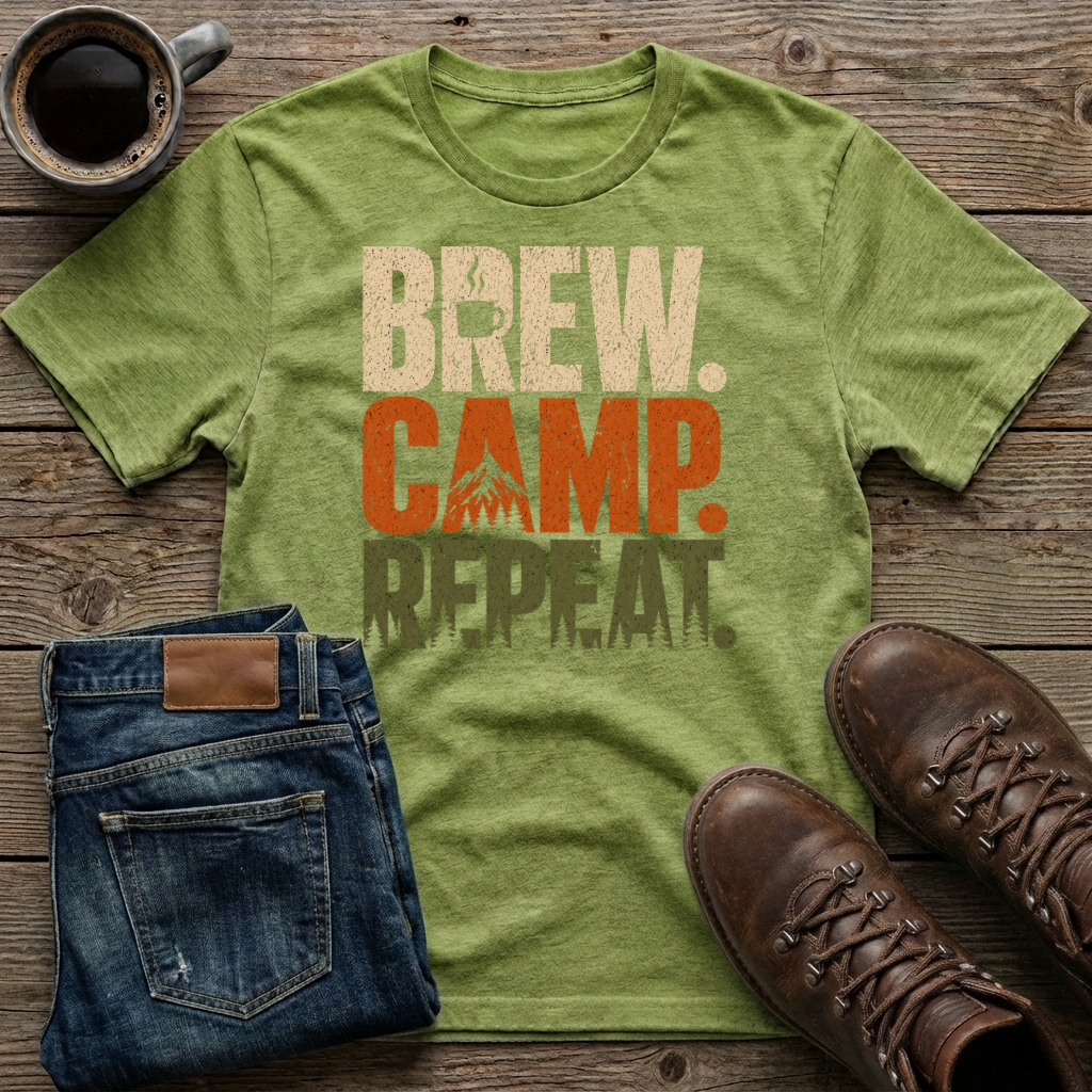 Brew Camp Repeat T-Shirt