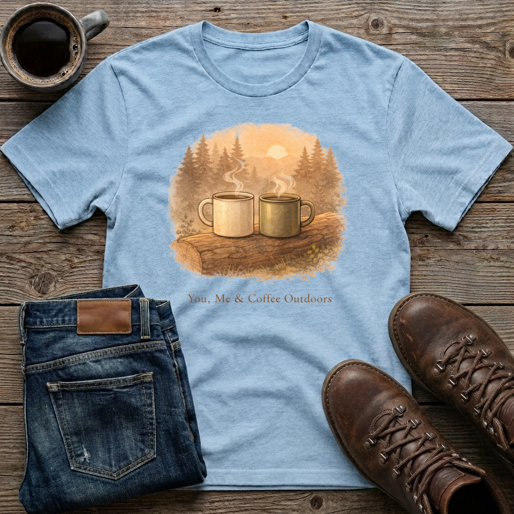 You Me & Coffee Outdoors II T-Shirt