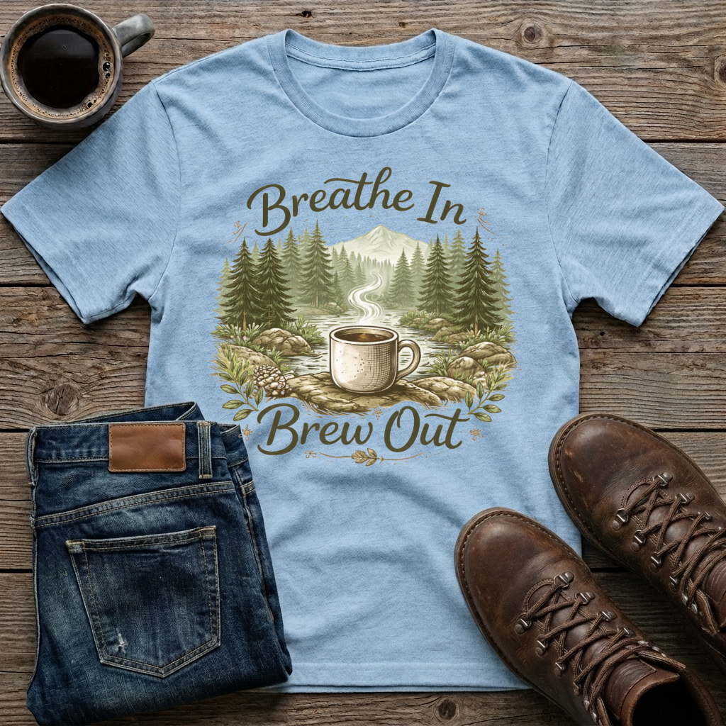 Breathe In Brew Out T-Shirt