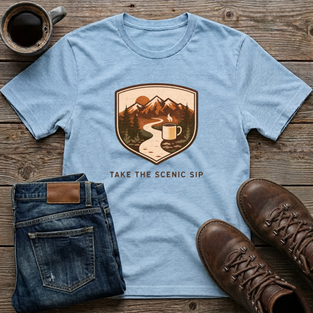 Take The Scenic Sip T-Shirt