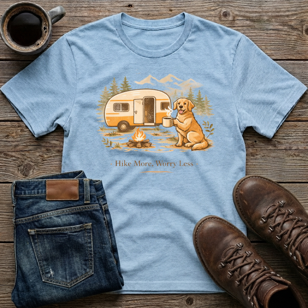 Hike More Worry Less T-Shirt