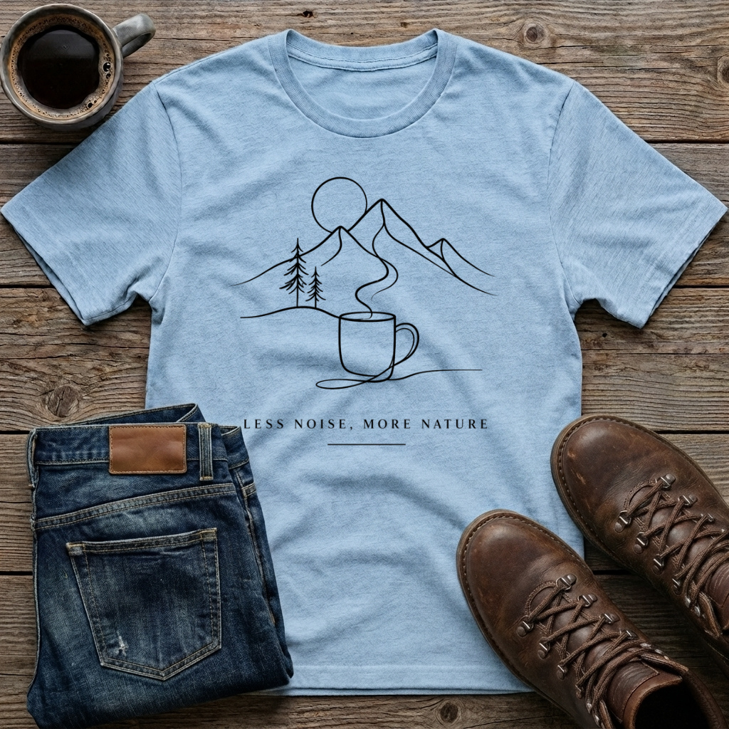 Less Noise More Nature T-Shirt