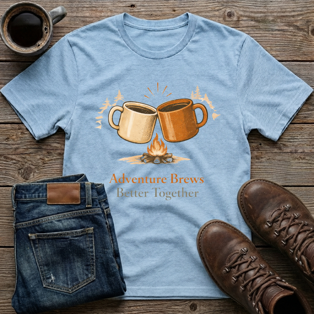 Adventure Brews Better Together T-Shirt