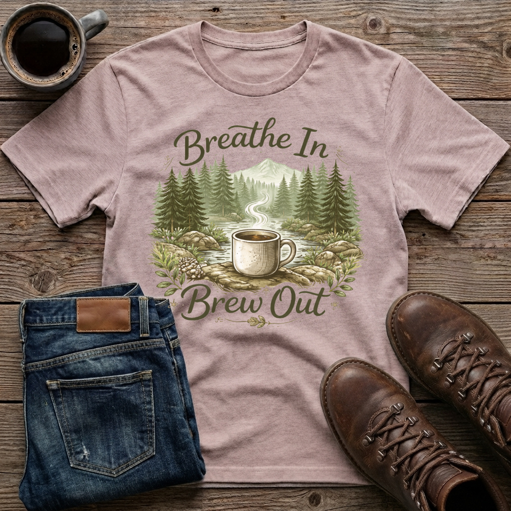 Breathe In Brew Out T-Shirt
