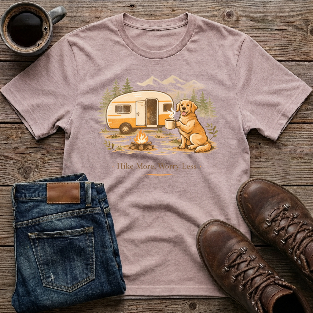 Hike More Worry Less T-Shirt