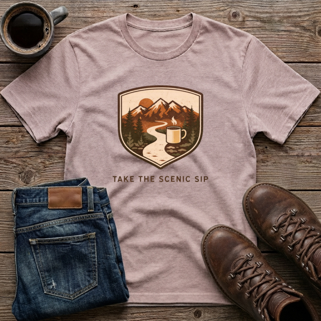 Take The Scenic Sip T-Shirt