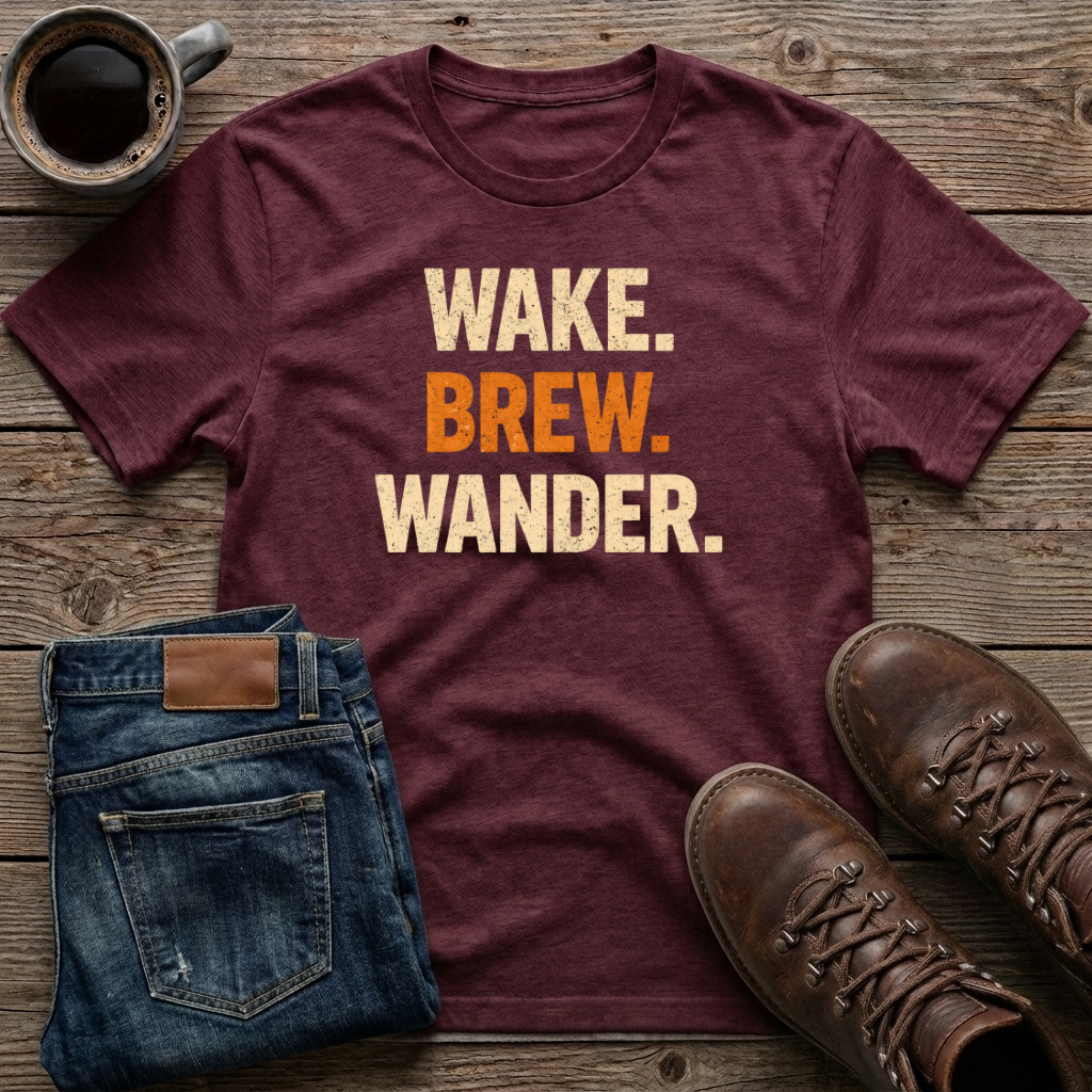 Wake Brew Wander T-Shirt