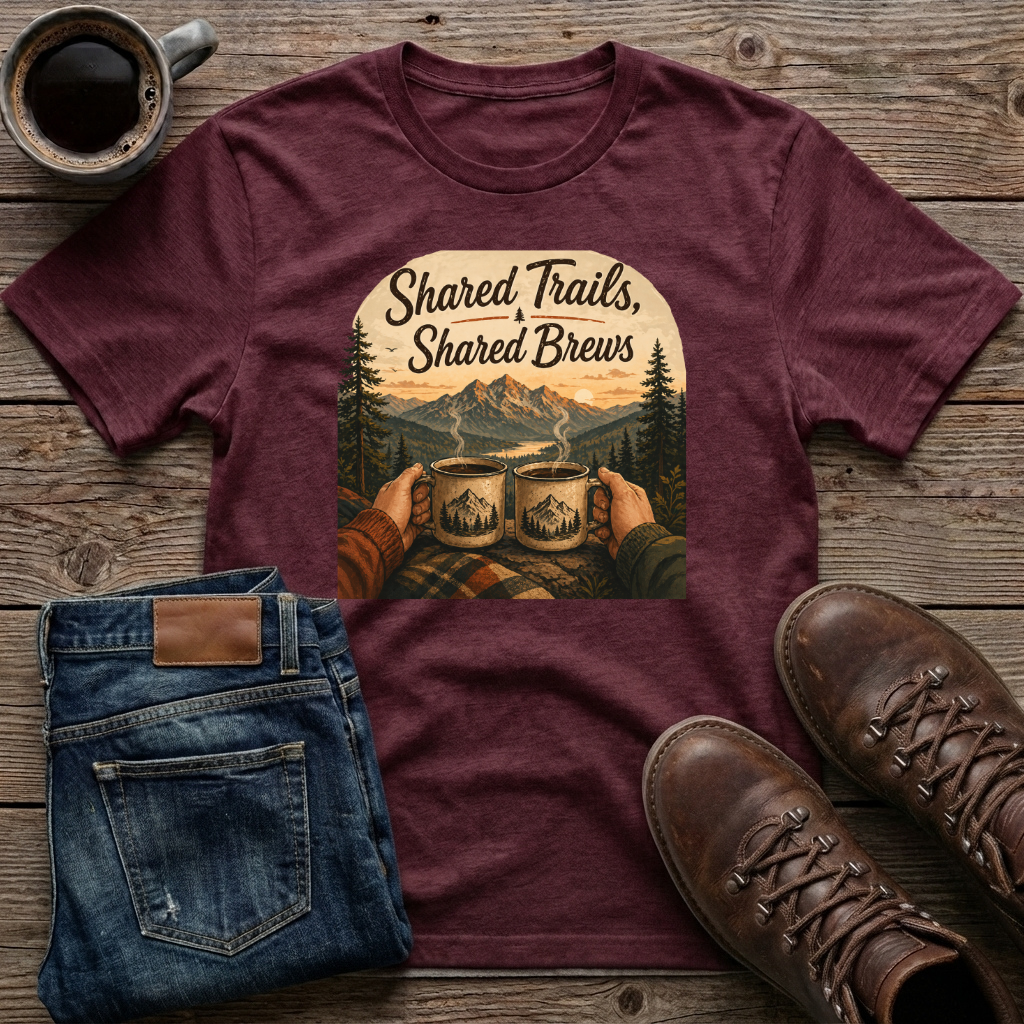 Shared Trails Shared Brews T-Shirt