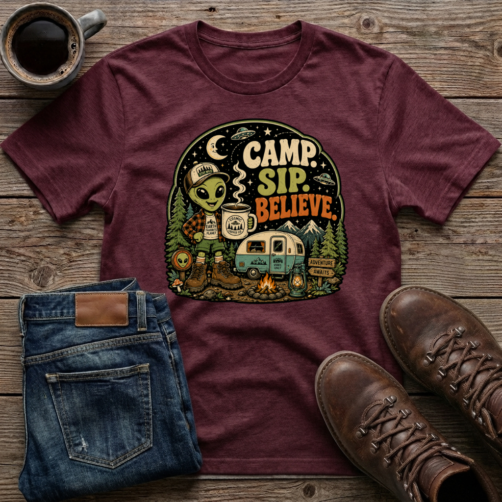 Camp Sip Believe T-Shirt