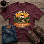 Fueled by Campfires & Caffeine T-Shirt