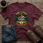 Home Is Where I Park It After Coffee T-Shirt