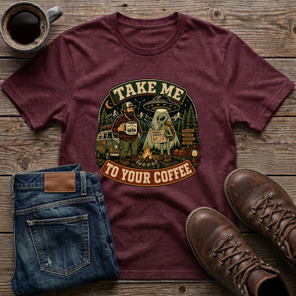 Take Me To Your Coffee T-Shirt